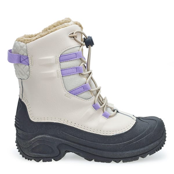 Girls'  Bugaboot Celsius Waterproof Winter Boot - Fawn/Frosted Purple