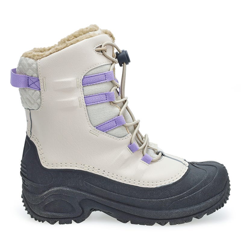 Girls'  Bugaboot Celsius Waterproof Winter Boot - Fawn/Frosted Purple