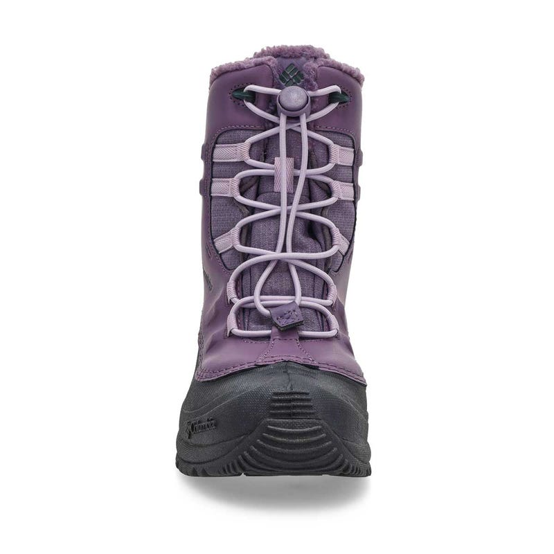 Girls'  Bugaboot Celsius Waterproof Winter Boot - Granite Purple/Lavender Pearl