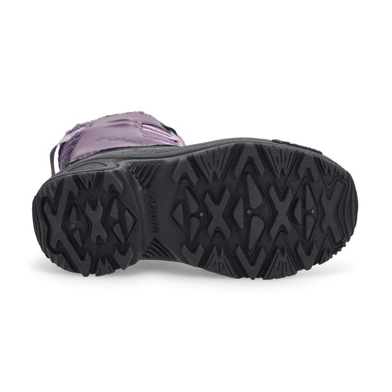 Girls'  Bugaboot Celsius Waterproof Winter Boot - Granite Purple/Lavender Pearl