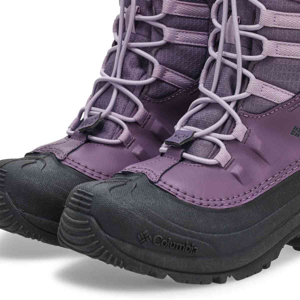 Girls'  Bugaboot Celsius Waterproof Winter Boot - Granite Purple/Lavender Pearl