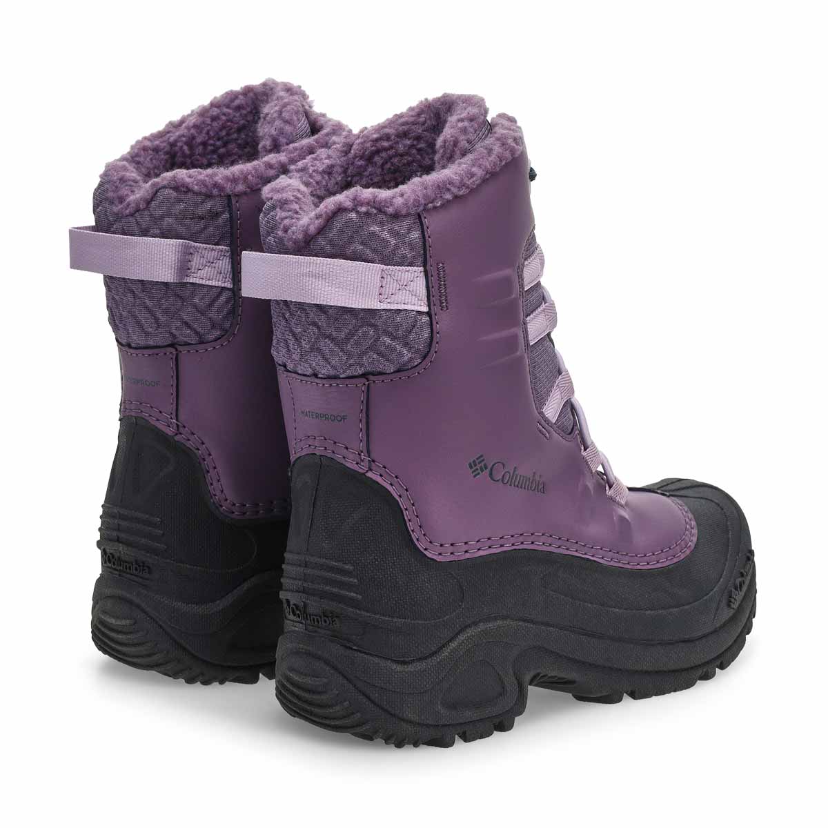 Botte d'hiver imperméable BUGABOOT CELSIUS, violet granite/perle lavande, filles