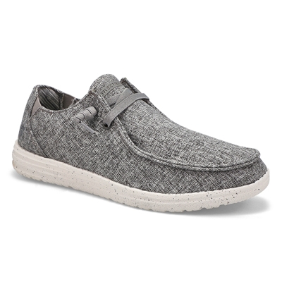 Mns Melson Chad Slip On Shoe - Grey