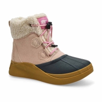Girls'  Out N About IV Chillz Waterproof Winter Boot - Pearlescent/Gum