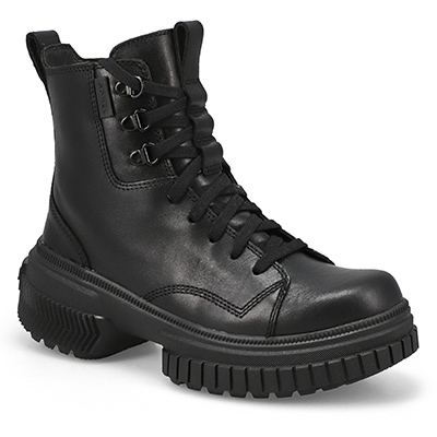 Lds ONA Ave Lace Up Waterproof Boot - Black/Black