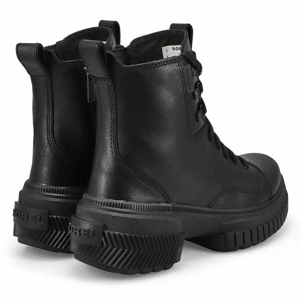 Women's ONA Ave Lace Up Waterproof Boot - Black/Black