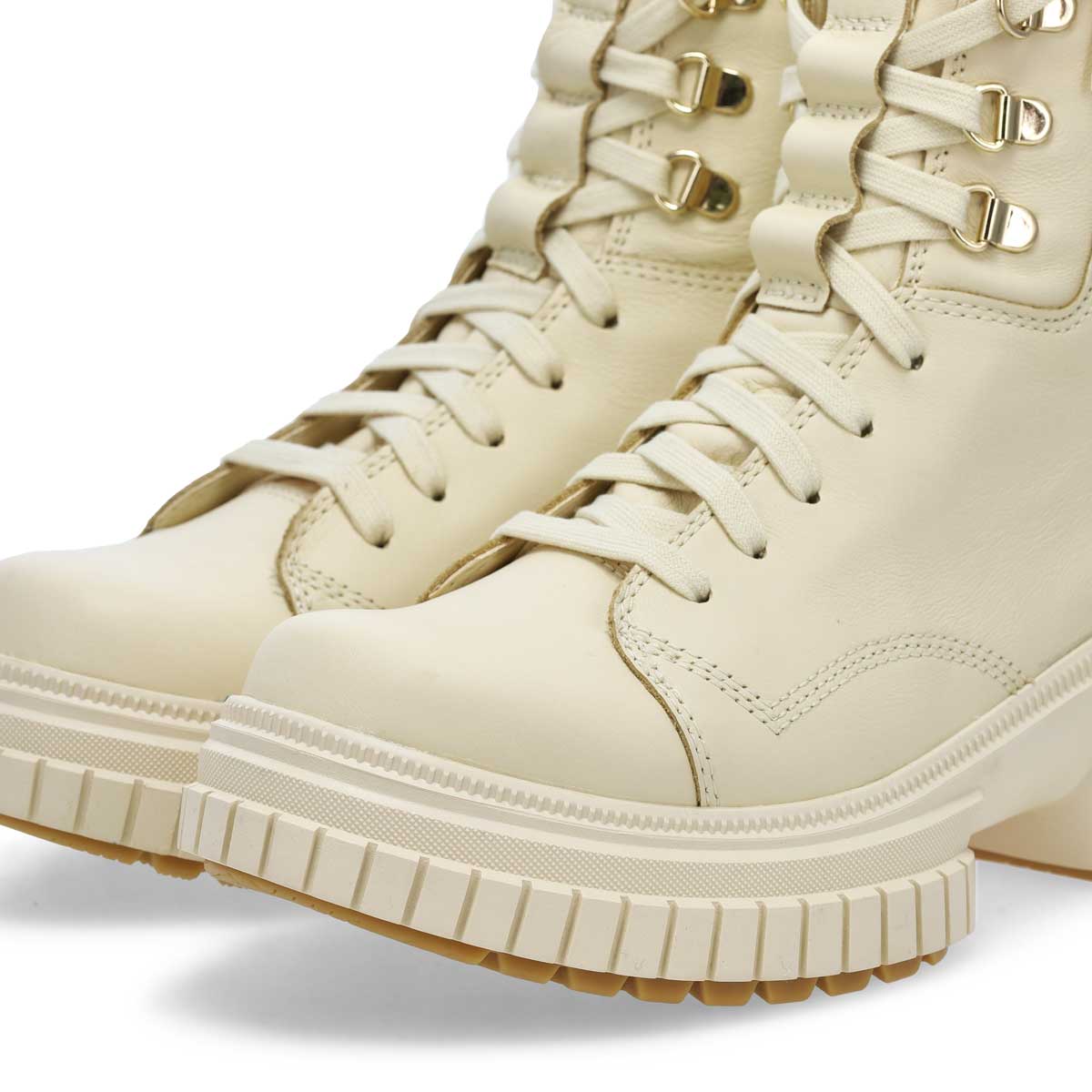 Women's ONA Ave Lace Up Waterproof Boot - Honey White/Sea Salt