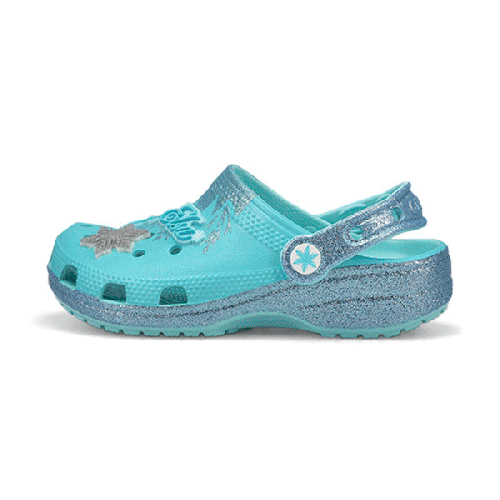 Crocs Kids' Frozen Elsa Classic EVA Comfort