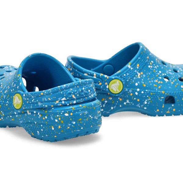 Kids' Classic Paint Splatter EVA Comfort Clog - Marina Multi