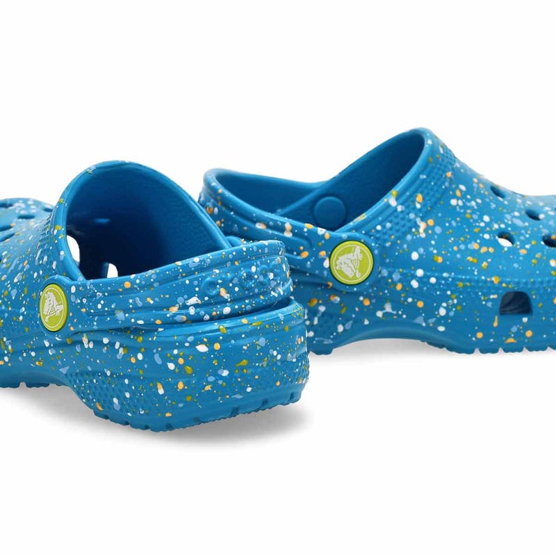 Kids' Classic Paint Splatter EVA Comfort Clog - Marina Multi