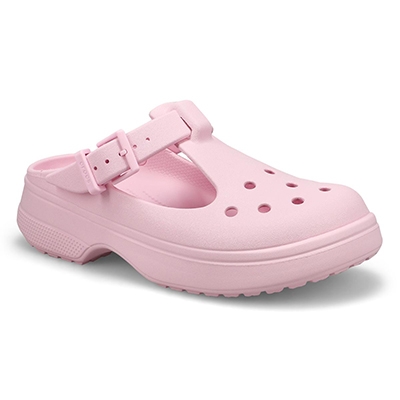 Lds Classic Mary Jane EVA Comfort Clog - Pink Milk