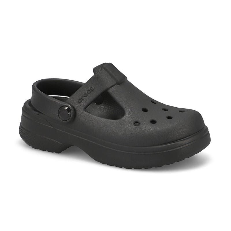 Girls' Classic Mary Jane EVA Clog - Black