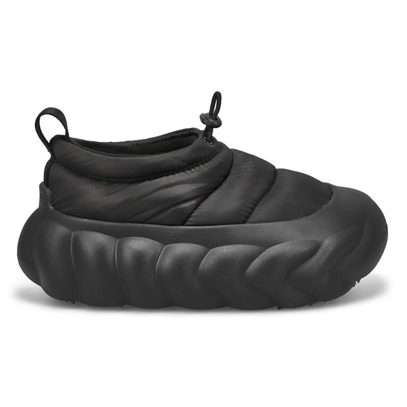 Women's Overpuff Moc Comfort Clog - Black/Black