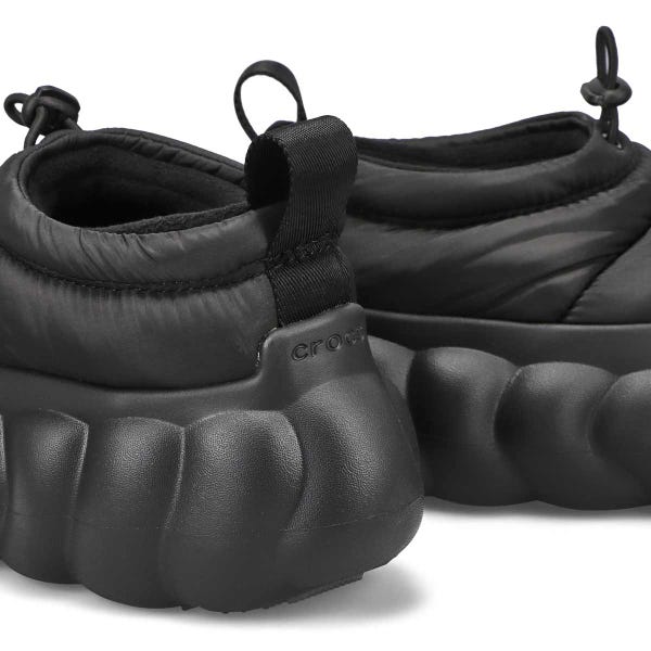 Women's Overpuff Moc Comfort Clog - Black/Black