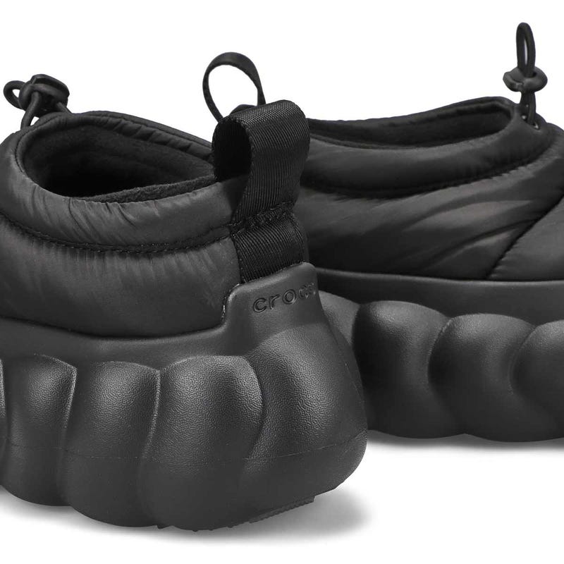 Women's Overpuff Moc Comfort Clog - Black/Black