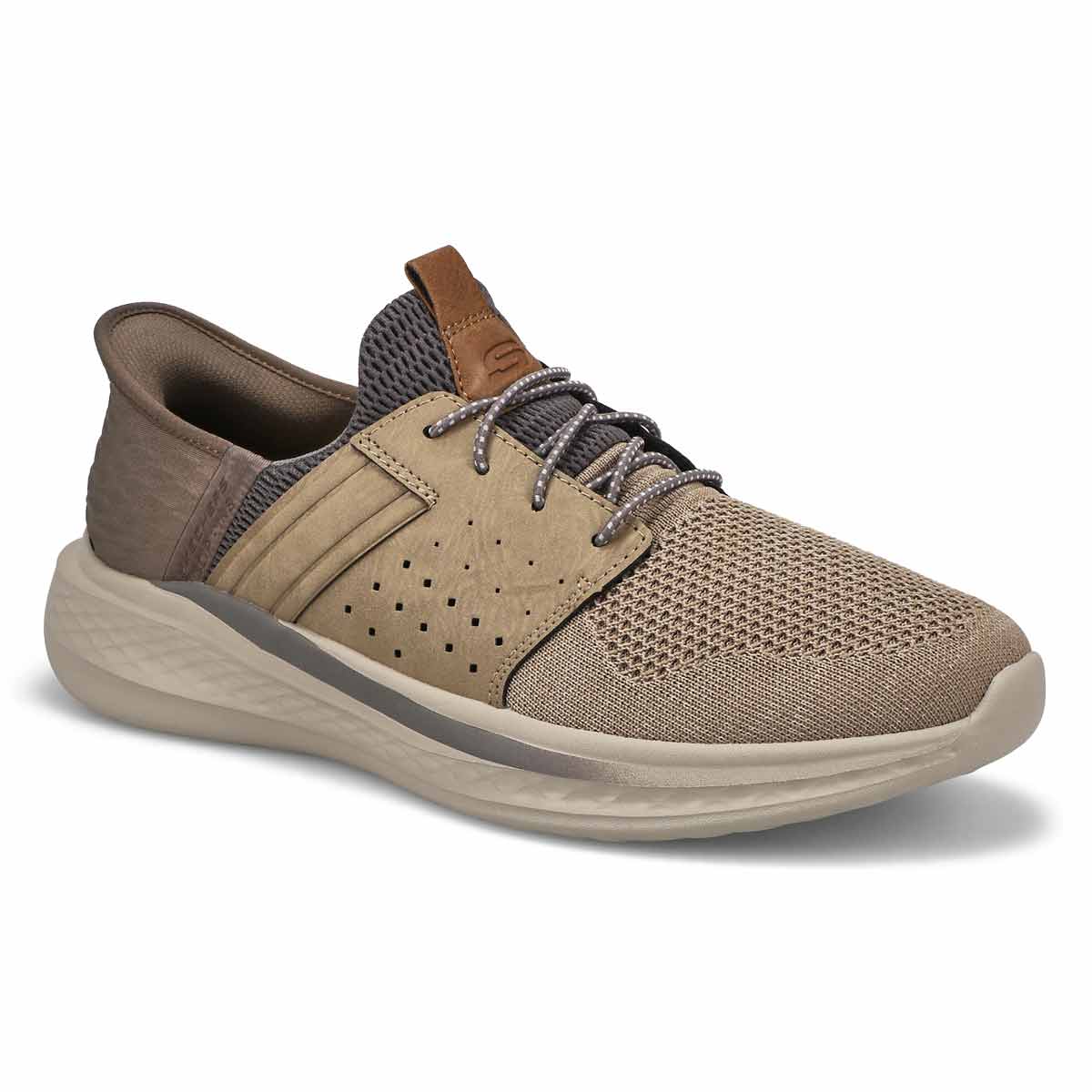 Baskets à enfiler SLADE OCON SLIP-INS, taupe, hommes