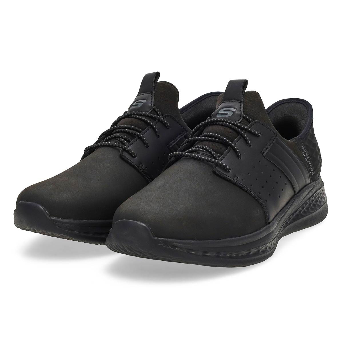 Men's Slade Zachary Slip-Ins Wide Casual Shoe - Black