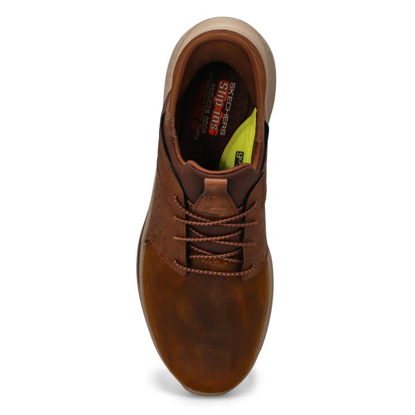 Men's Slade Zachary Slip-Ins Wide Casual Shoe - Brown