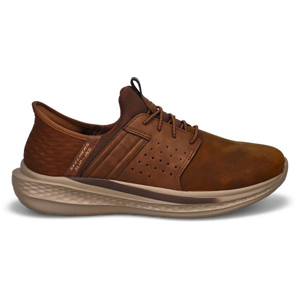 Men's Slade Zachary Slip-Ins Wide Casual Shoe - Brown