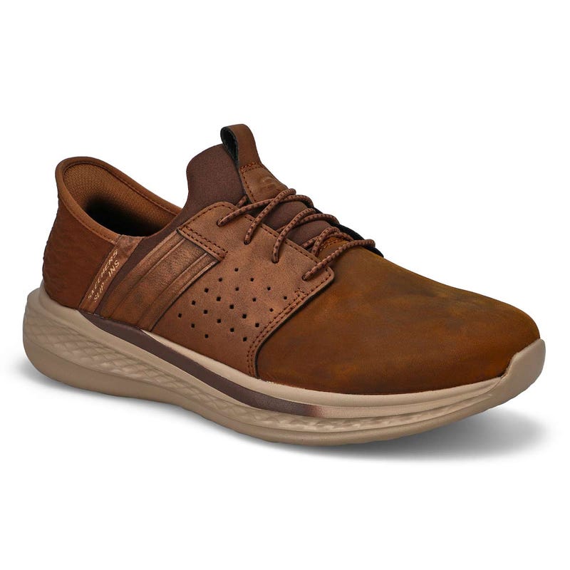 Men's Slade Zachary Slip-Ins Wide Casual Shoe - Brown