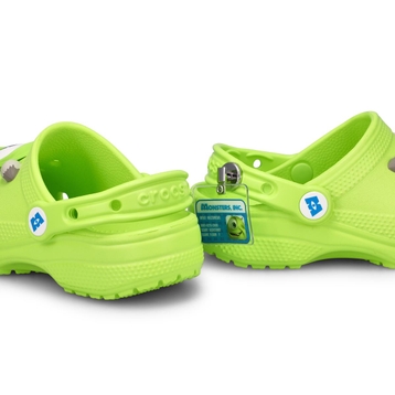 Sabot CLASSIC MONSTERS INC EVA, vert, enfants