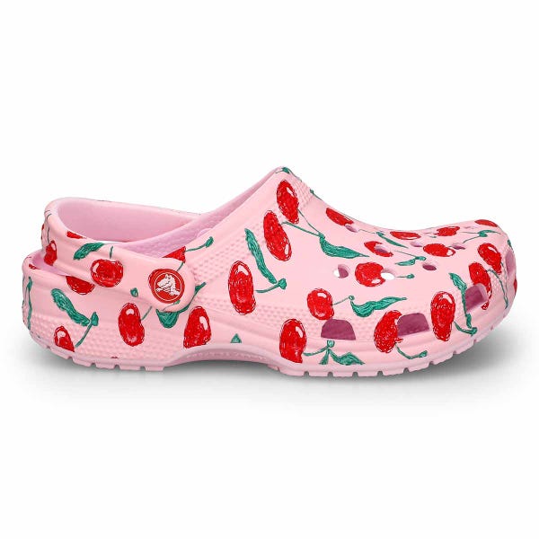 Women's Classic Fresh Fruits EVA Comfort Clog - Pink Milk