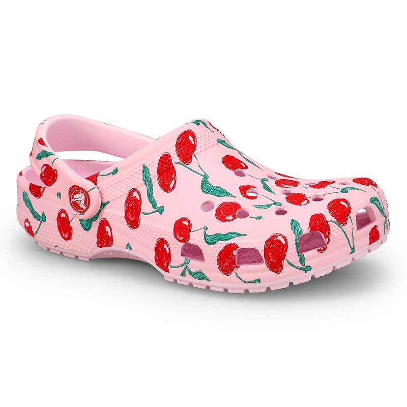 Women's Classic Fresh Fruits EVA Comfort Clog - Pink Milk