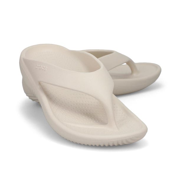 Sandale de confort MELLOW RECOVERY FLIP EVA, stuc, femmes