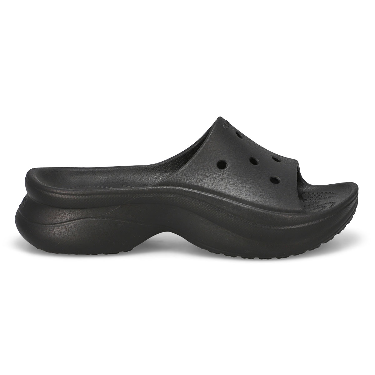 Sandale à plateforme BAE SLIDE, noir, femmes