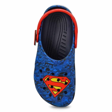 Sabot de confort en EVA SUPERMAN, bleu/rouge/jaune