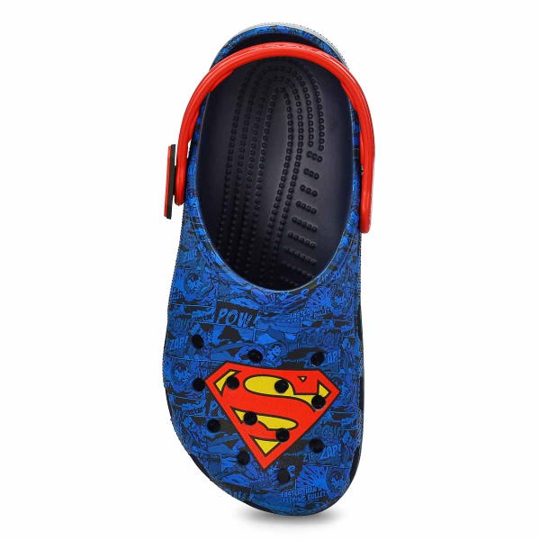 Women's Superman EVA Comfort Clog - Blue/Red/Yellow