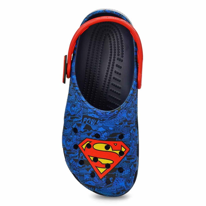 Women's Superman EVA Comfort Clog - Blue/Red/Yellow
