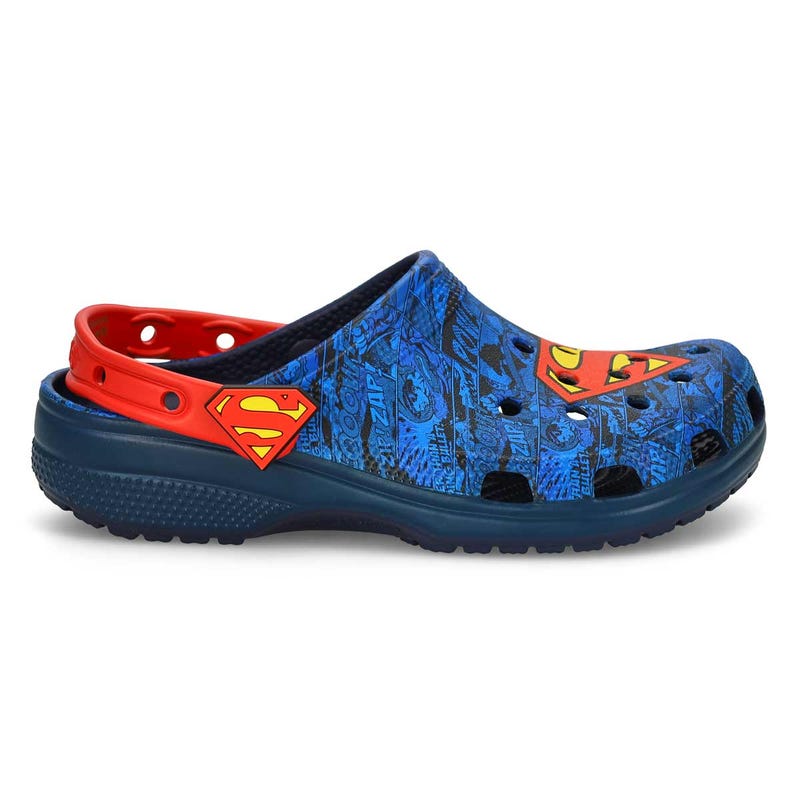 Women's Superman EVA Comfort Clog - Blue/Red/Yellow