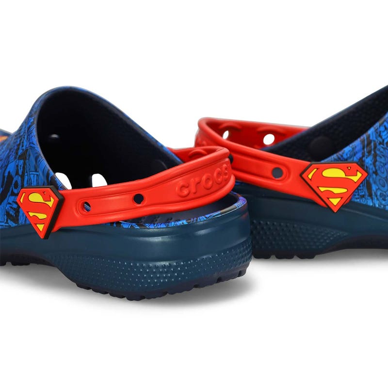 Women's Superman EVA Comfort Clog - Blue/Red/Yellow
