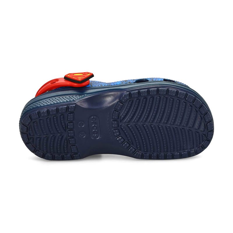 Kids' Superman EVA Comfort Clog - Blue/Red/Yellow