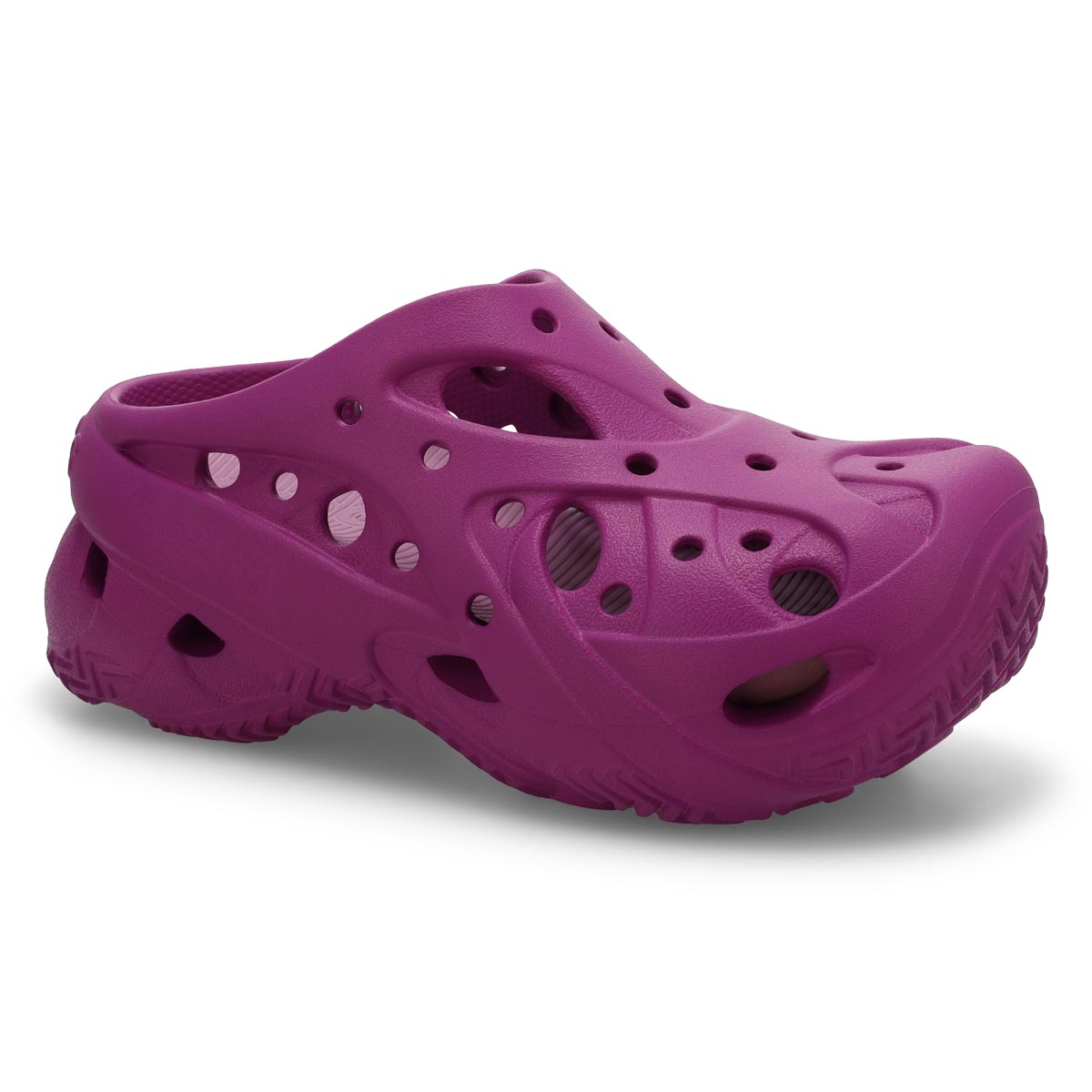 Women's  Caged EVA Comfort Clog - Grapeberry