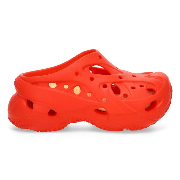 Women's  Caged EVA Comfort Clog - Starfish