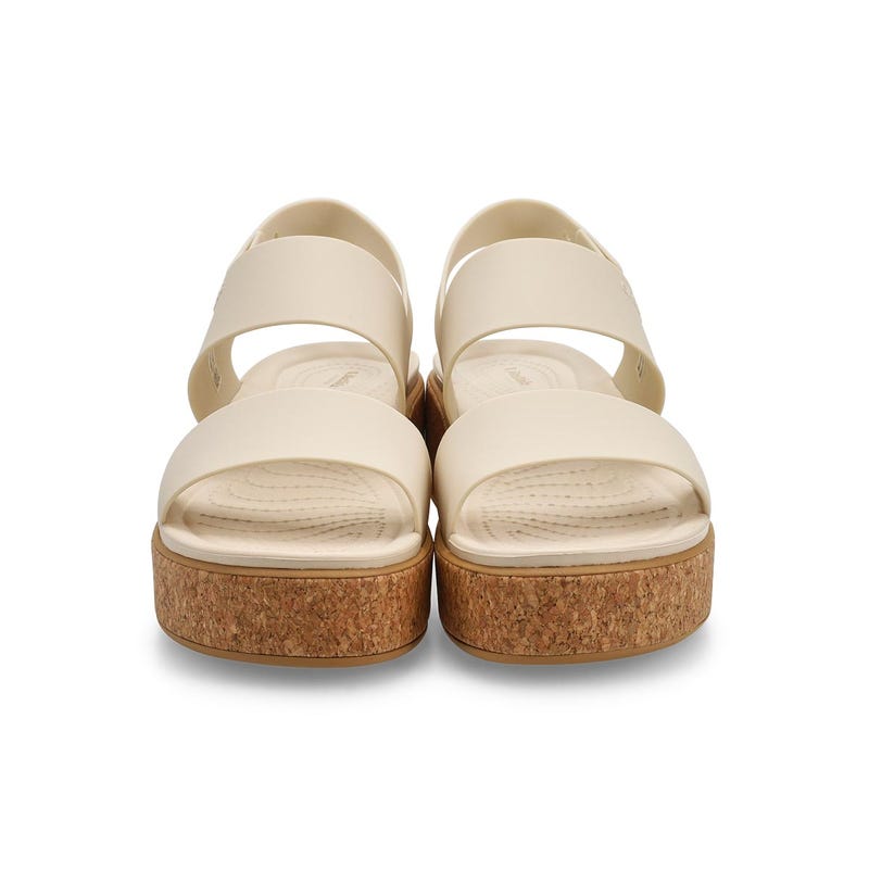 Women's Brooklyn Cork Low Wedge Sandal - Frappe