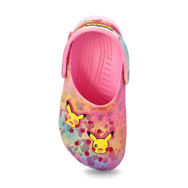 Girls'  Pikachu Pink EVA Comfort Clog - Pink