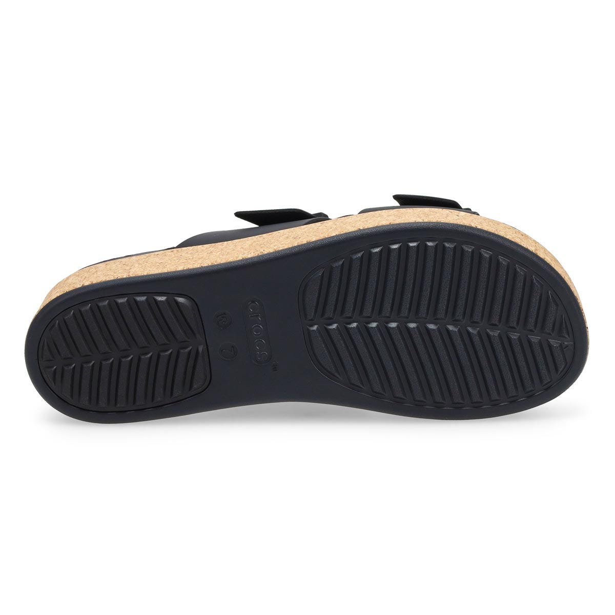 Crocs Women's Brooklyn Cork Buckle Platform | SoftMoc.com