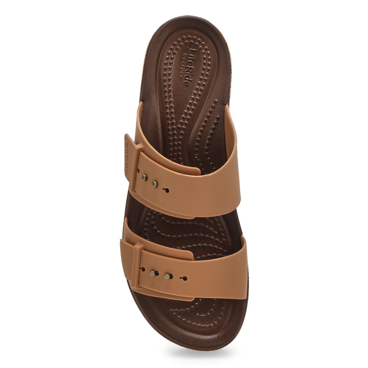 Sandale plateforme BROOKLYN CORK BUCKLE, noir, f