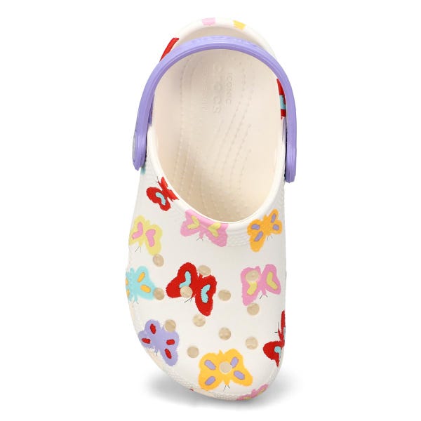 Sabot de confort CLASSIC BUTTERFLY EVA, craie, enfants
