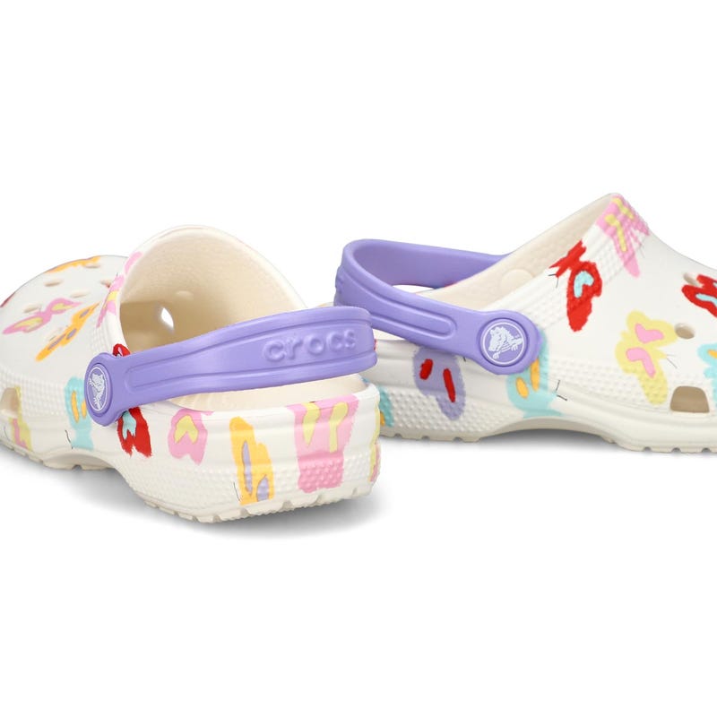 Sabot de confort CLASSIC BUTTERFLY EVA, craie, enfants