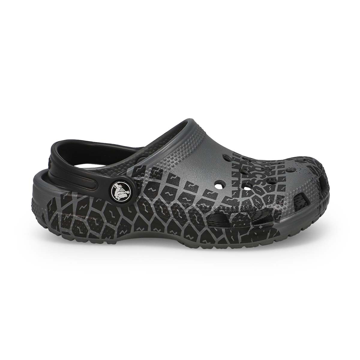Kids'  Classic Tire PrintEVA Comfort Clog - Slate Grey