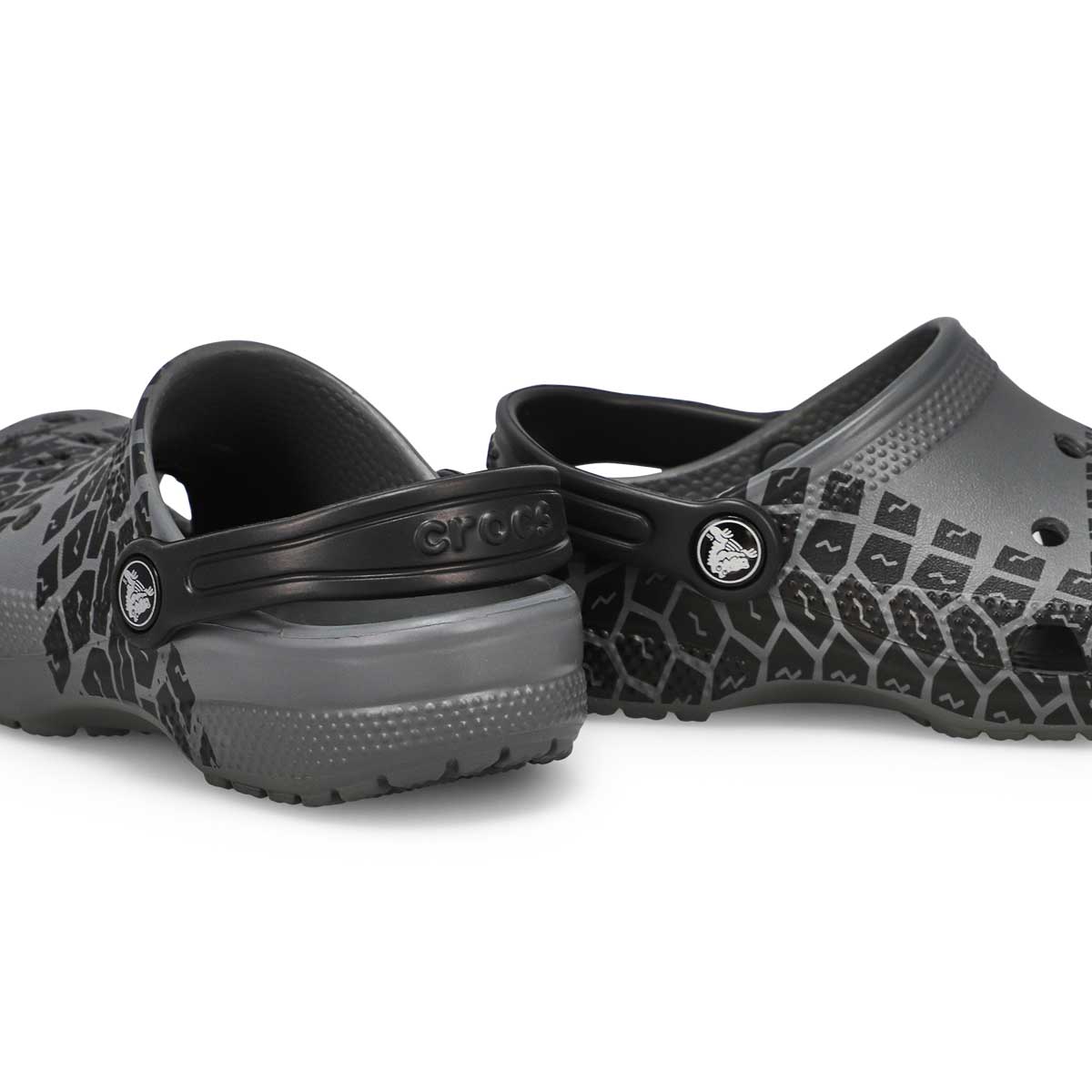 Kids'  Classic Tire PrintEVA Comfort Clog - Slate Grey