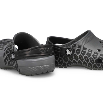 Kids'  Classic Tire PrintEVA Comfort Clog - Slate 