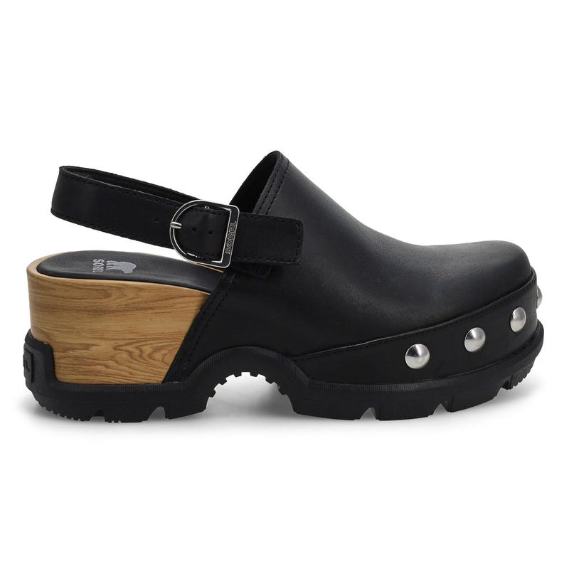 Women's  Roam'N Platform Clog - Black/Black