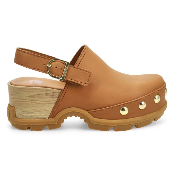 Women's  Roam'N Platform Clog - Tawny Buff/Gum