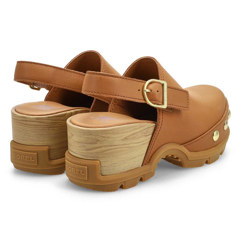 Women's  Roam'N Platform Clog - Tawny Buff/Gum