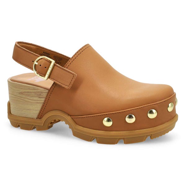 Women's  Roam'N Platform Clog - Tawny Buff/Gum